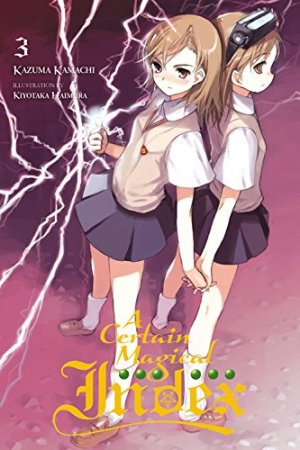 couverture, jaquette A Certain Magical Index 3  (Yen Press) Light novel