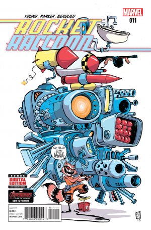 couverture, jaquette Rocket Raccoon 11  - Issue 11Issues V2 (2014 - 2015) (Marvel) Comics