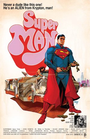 Superman 40 - Powerless (Movie Poster Variant)