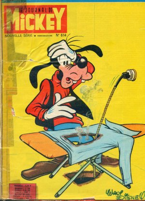couverture, jaquette Le journal de Mickey 614  - le journal de mickey n° 614 (Disney) Magazine