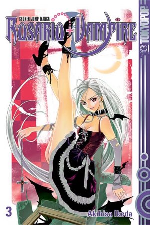 couverture, jaquette Rosario + Vampire 3  (Tokyopop allemagne) Manga