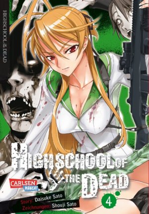 couverture, jaquette Highschool of the Dead 4 Allemande (Carlsen manga) Manga