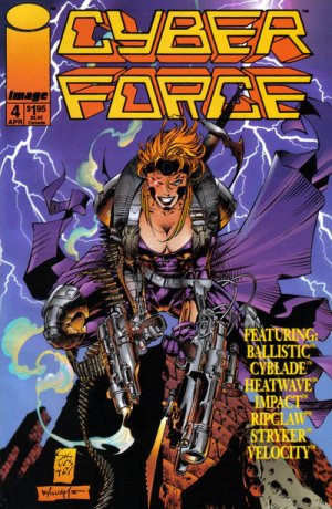 couverture, jaquette Cyberforce 4  - Assault With A Deadly WomanIssues V2 (1993 - 1997) (Image Comics) Comics