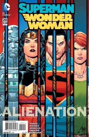couverture, jaquette Superman / Wonder Woman 20  - Alienation - cover #1Issues (DC Comics) Comics