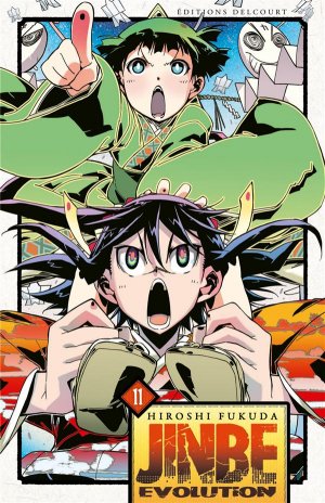 couverture, jaquette Jinbe Evolution 11  (Delcourt Manga) Manga