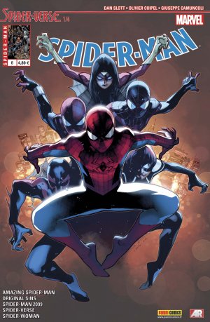 couverture, jaquette Spider-Man 6  - SPIDER-VERSE 1 (sur 4)Kiosque V5 (2015) (Panini Comics) Comics