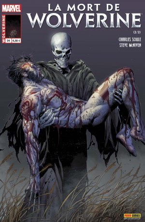 Wolverine 24 - WOLVERINE 24 : LA MORT DE WOLVERINE 2 (sur 2) Numéro collector présenté dans une enveloppe noire