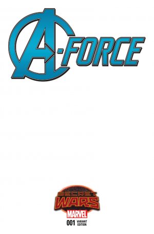 A-Force 1 - Issue 1 (Blank Variant Cover)