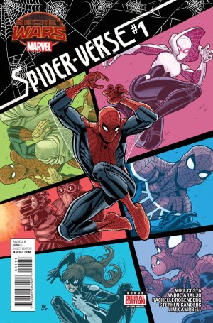 couverture, jaquette Spider-Man - Spider-Verse 1  - Issue 1Issues V2 (2015) (Marvel) Comics