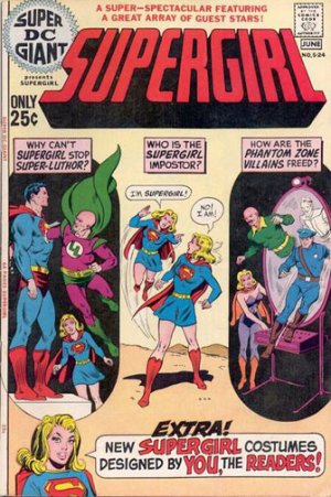 Super DC Giant 24 - Supergirl : The Girl with the X-Ray Mind!