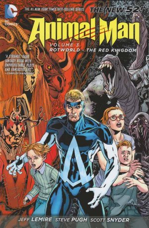 couverture, jaquette Animal Man 3  - Rotworld - The Red KingdomTPB softcover (souple) - Issues V2 (DC Comics) Comics