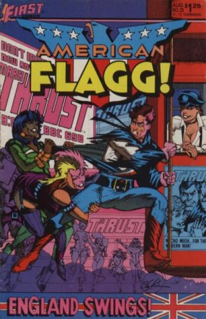 American Flagg 23 - Mad Dogs and Englishmen!