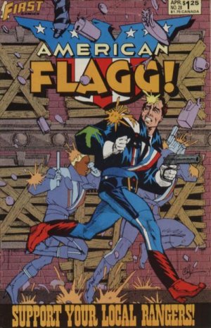 American Flagg 28 - The Fire This Time!