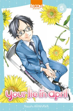 couverture, jaquette Your Lie in April 5  (Ki-oon) Manga