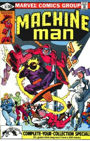 Machine Man # 19 Issues V1 (1978 - 1881)