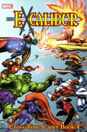 couverture, jaquette Excalibur 3  - Excalibur Classic, Vol. 3: The Cross-Time Caper Book 1TPB softcover (souple) - Issues V1 (Marvel) Comics