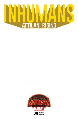 Inhumans - Attilan rising 1 - Issue 1 (Blank Variant Cover)