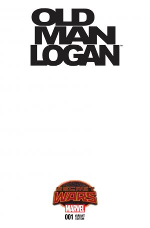 Old Man Logan 1 - Issue 1 (Blank Variant Cover)
