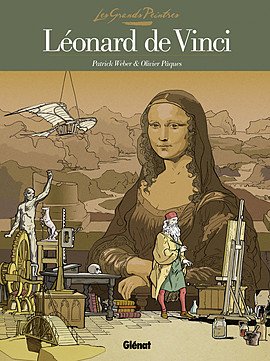 couverture, jaquette Les grands peintres 7  - Léonard de Vinci (glénat bd) BD