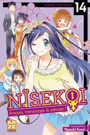 couverture, jaquette Nisekoi 14  (kazé manga) Manga