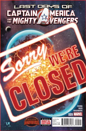 Captain America and the Mighty Avengers 9 - Sorry, We're Closed 242 Minutes To Live