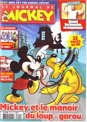 couverture, jaquette Le journal de Mickey 3145  (Disney) Magazine