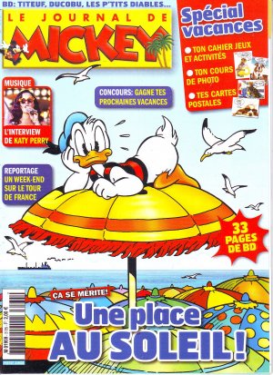 couverture, jaquette Le journal de Mickey 3135  (Disney) Magazine