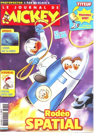 couverture, jaquette Le journal de Mickey 3131  (Disney) Magazine