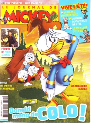 couverture, jaquette Le journal de Mickey 3191  (Disney) Magazine