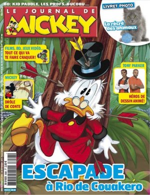 couverture, jaquette Le journal de Mickey 3093  (Disney) Magazine