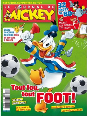 couverture, jaquette Le journal de Mickey 3129  (Disney) Magazine