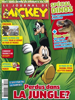 couverture, jaquette Le journal de Mickey 3126  (Disney) Magazine