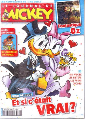 couverture, jaquette Le journal de Mickey 3169  (Disney) Magazine