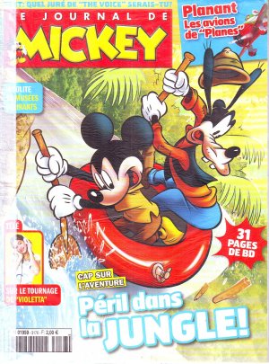couverture, jaquette Le journal de Mickey 3178  (Disney) Magazine