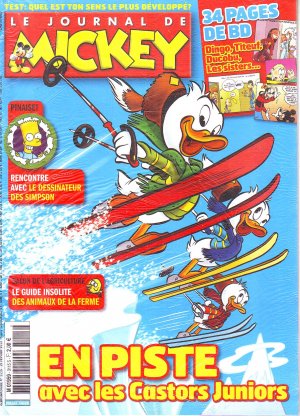 couverture, jaquette Le journal de Mickey 3115  (Disney) Magazine