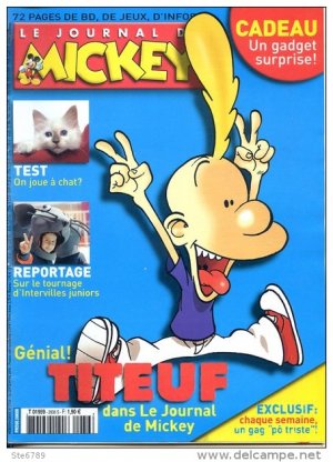 couverture, jaquette Le journal de Mickey 2936  (Disney) Magazine