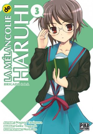 couverture, jaquette La Mélancolie de Haruhi Suzumiya 3  (pika) Manga