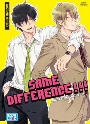 couverture, jaquette Same Difference - Mêmes Différences 3  (IDP) Manga
