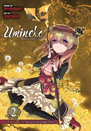 couverture, jaquette Umineko no Naku Koro ni Episode 4: Alliance of the Golden Witch 2  (Yen Press) Manga