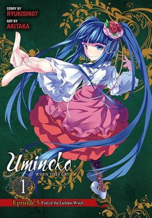 couverture, jaquette Umineko no Naku Koro ni Chiru Episode 5: End of the Golden Witch 1  (Square enix) Manga