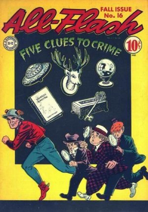 All-Flash 16 - Five Clues To Crime