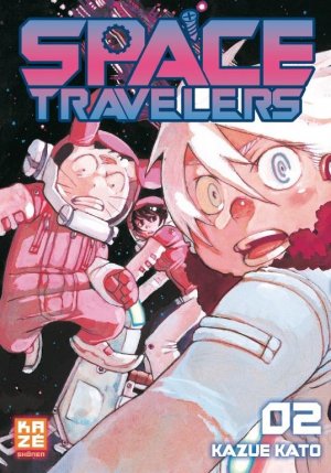 couverture, jaquette Space travelers 2  (kazé manga) Manga