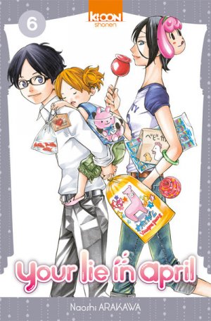couverture, jaquette Your Lie in April 6  (Ki-oon) Manga