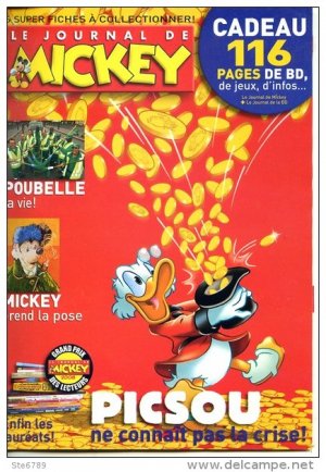 couverture, jaquette Le journal de Mickey 2943  (Disney) Magazine