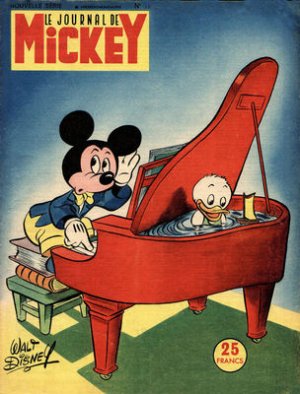 couverture, jaquette Le journal de Mickey 11  (Disney) Magazine