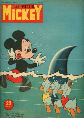 couverture, jaquette Le journal de Mickey 16  (Disney) Magazine