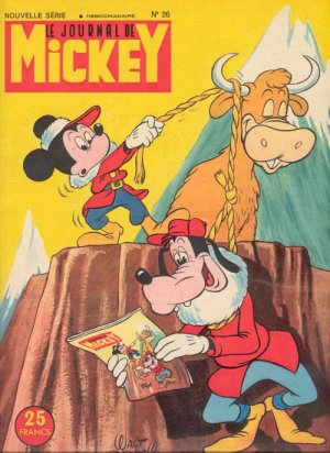 couverture, jaquette Le journal de Mickey 26  (Disney) Magazine