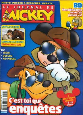 couverture, jaquette Le journal de Mickey 3114  (Disney) Magazine