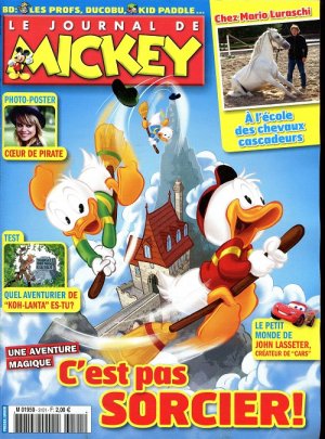 couverture, jaquette Le journal de Mickey 3101  (Disney) Magazine