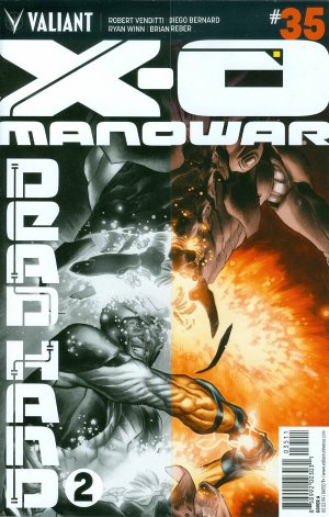 couverture, jaquette X-O Manowar 35  - Dead Hand Part 2: Extinction EventIssues V3 (2012 - 2016) (Valiant Comics) Comics